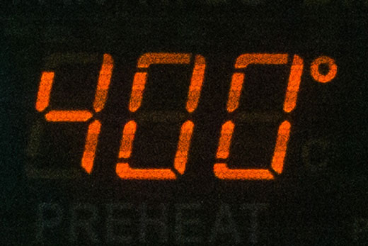 Preheat oven to 400 degrees