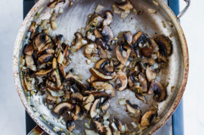 cook mushrooms until they are soft