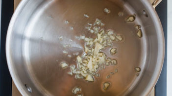 olive oil in a medium saucepan