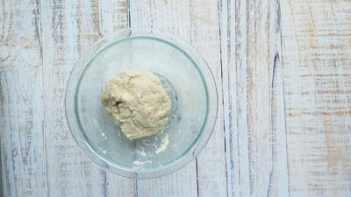 cracker dough in a bowl