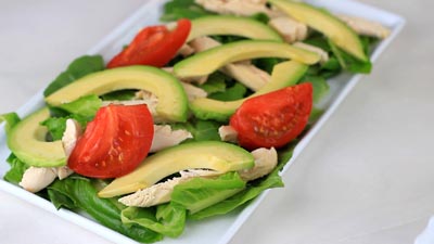 Satisfying Avocado Chicken Salad - 26 g of protein!