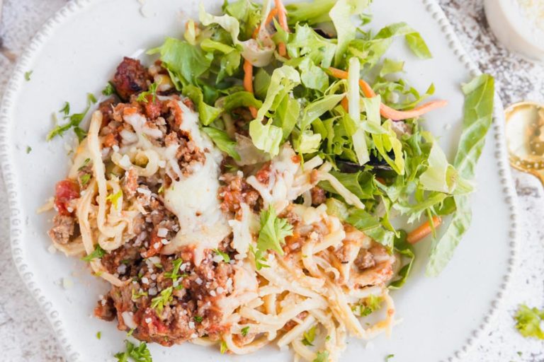 Keto Baked Spaghetti Casserole Ketofocus