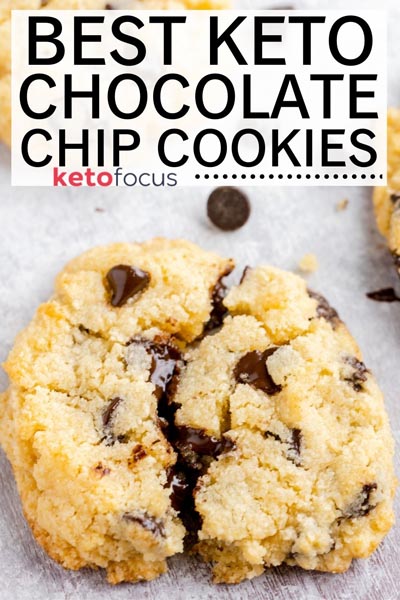 a gooey chocolate chip cookie pulled apart