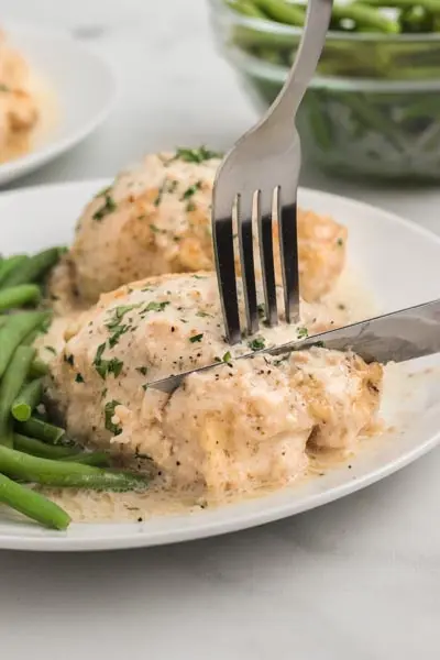 chicken with caesar dressing and sour cream Caesar Chicken Bake