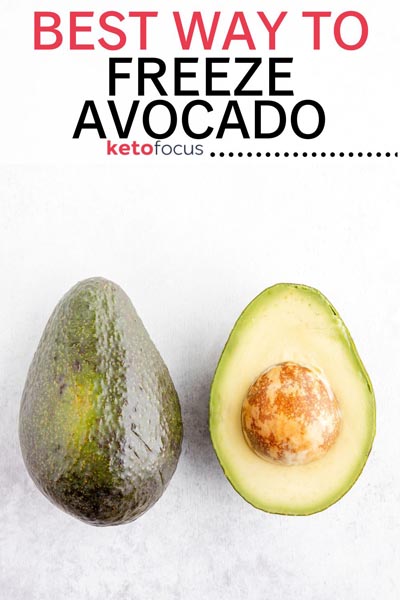 Preserve Avocados in the Freezer for Fresh Avocado All Year