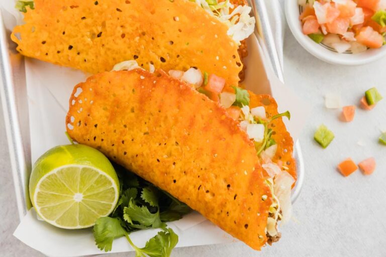 Crispy Cheese Taco Shells (ZERO CARBS!)
