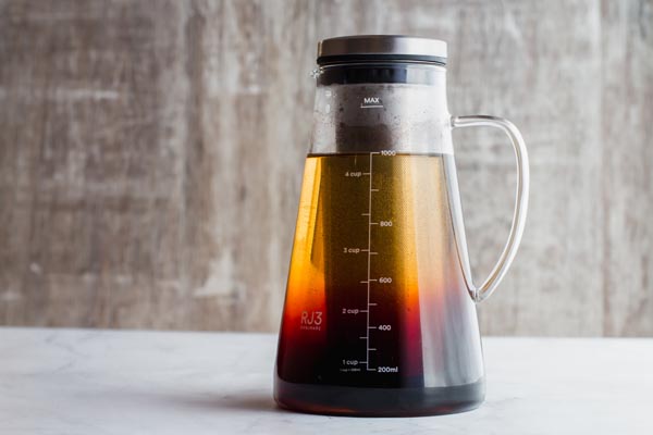 coffee in glass jar