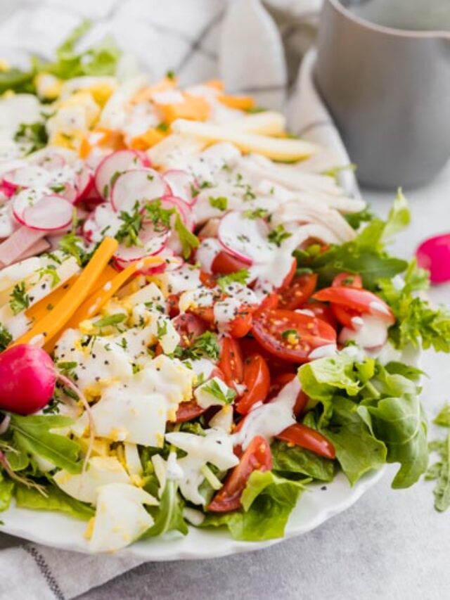 How To Make The BEST Keto Chef Salad - Ketofocus