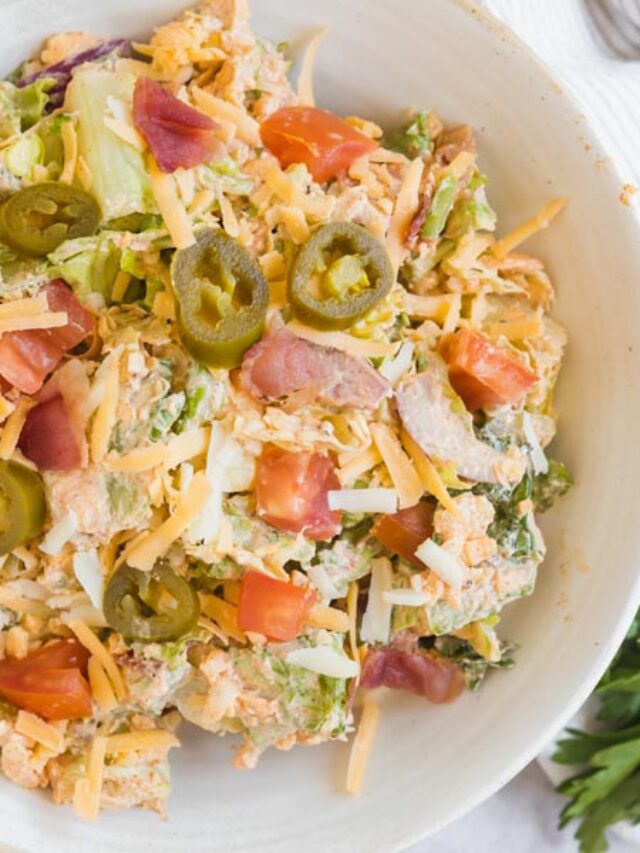 Keto Jalapeno Popper Salad Recipe for Your Summer BBQ Ketofocus