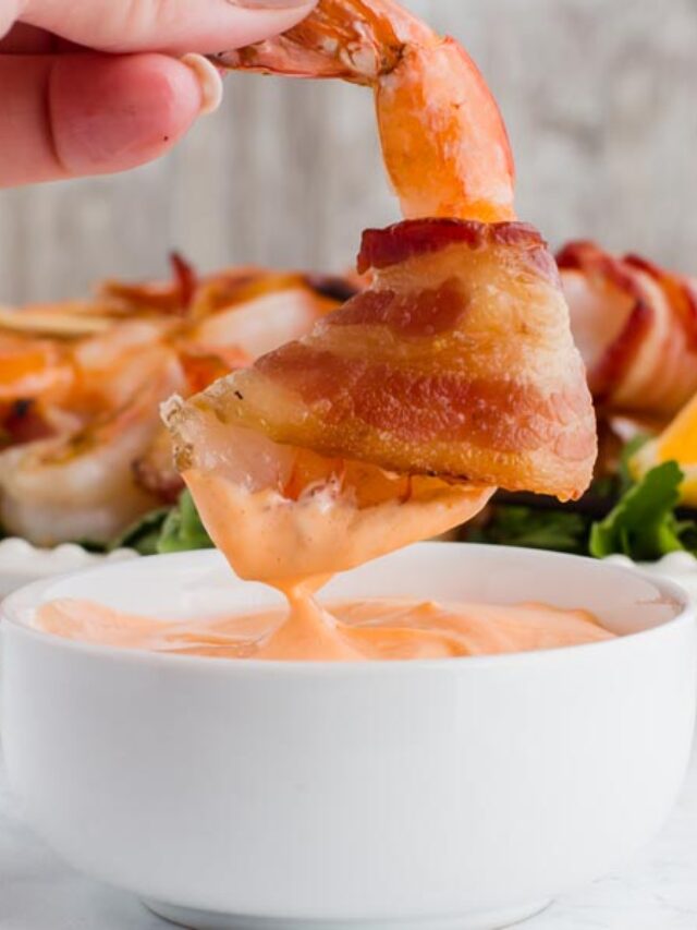 How to Make Keto Bacon Wrapped Shrimp with Sriracha Mayo Ketofocus