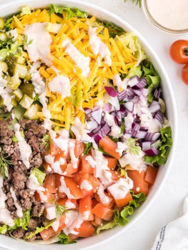 Big Mac Goes Keto Indulge in Our Delicious Salad! Ketofocus