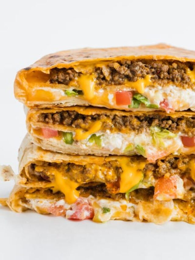 Low Carb Crunchwrap Supreme Keto_Food