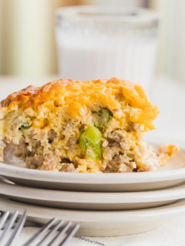 LowCarb Keto Sausage Breakfast Casserole Perfect Make Ahead Dish
