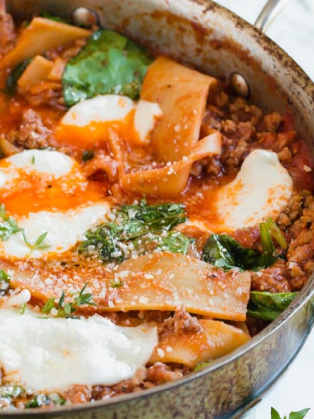 How to Make Keto Skillet Lasagna Ketofocus