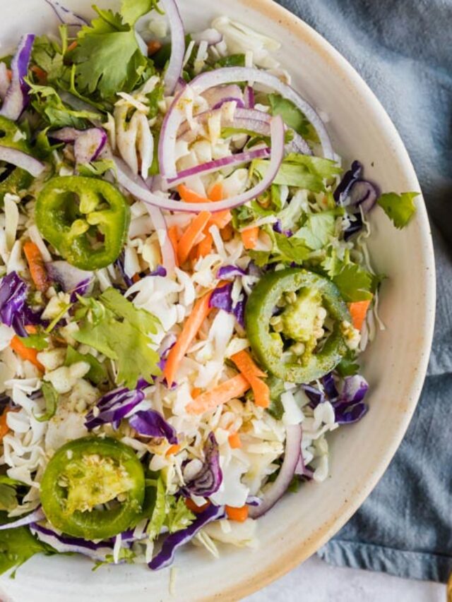 Spice Up Your Meal with Delicious DairyFree Mexican Coleslaw Recipe