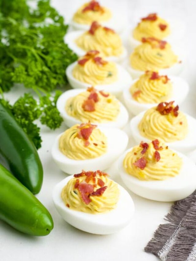 How to Make Keto Spicy Deviled Eggs Ketofocus