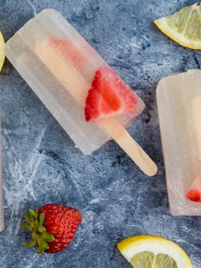 Keto Strawberry Lemonade Popsicles Recipe Ketofocus