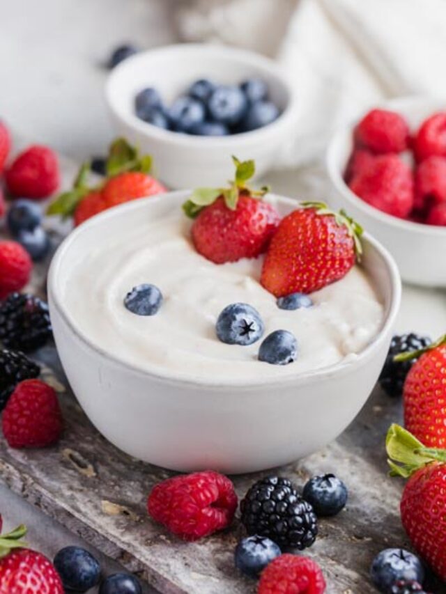 How to Make Yogurt Fruit Dip Ketofocus