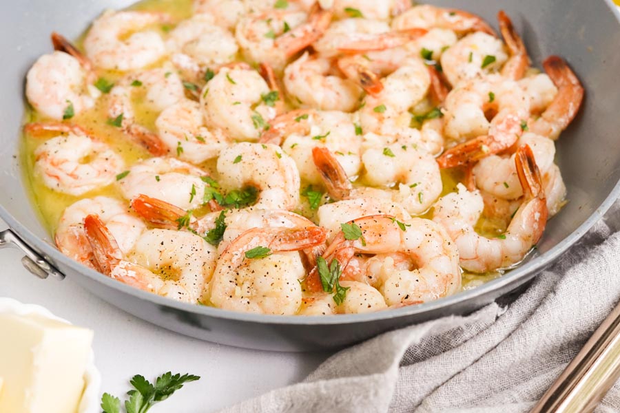 Easy Easy Garlic Butter Shrimp - Girl Carnivore