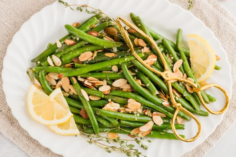 Simple Green Beans Almondine (No Blanching Required)