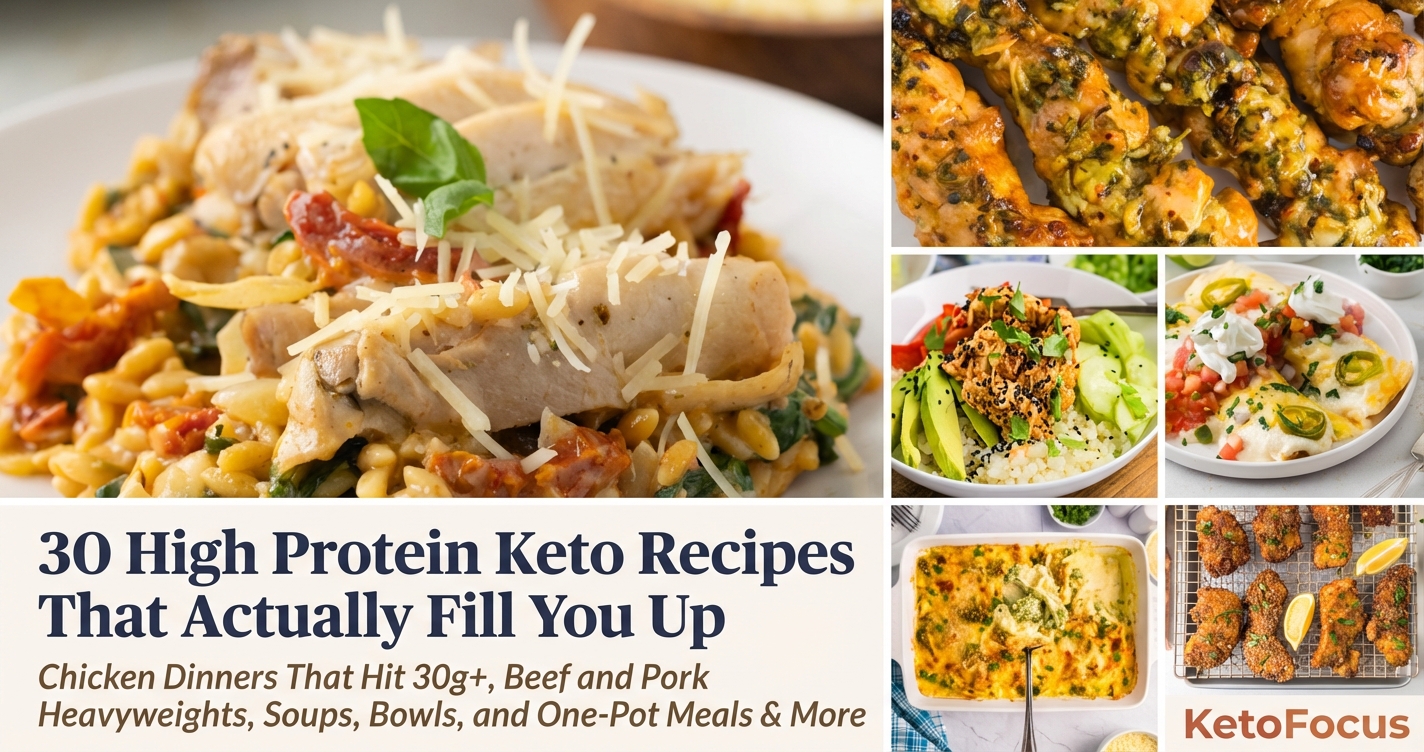 39 Best High Protein Keto Recipes (Low Carb, Filling)