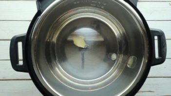 butter melting in an instant pot