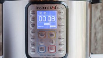 instant pot set to 8 minutes