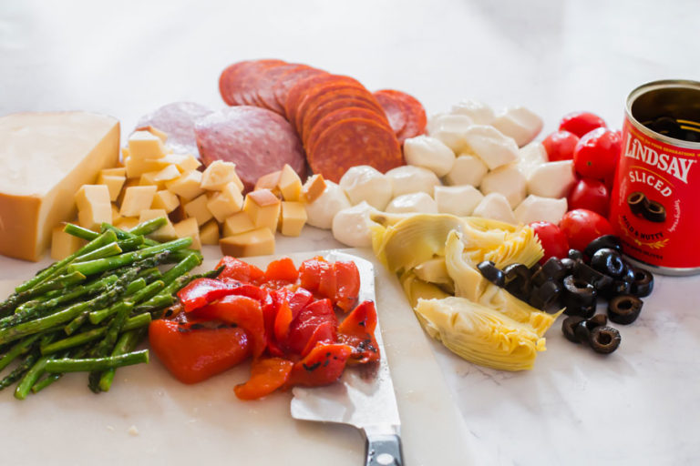 Keto Antipasto Salad 5.3 Net Carbs Ketofocus