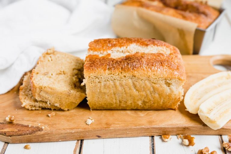 My Favorite Keto Banana Bread Recipe only 2 g net carbs