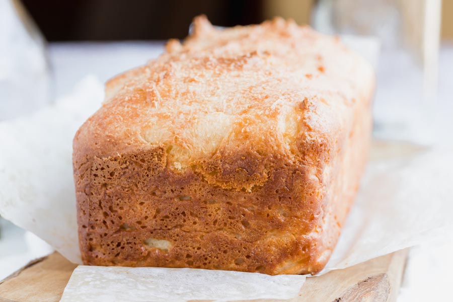 a loaf of bread with a crusty outer crust