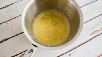 butter simmer in a saucepan