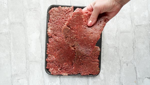 a package of cube steak