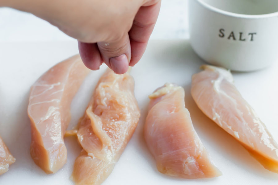 Air Fryer Keto Chicken Tenders Recipe 4.3 Net Carbs Ketofocus