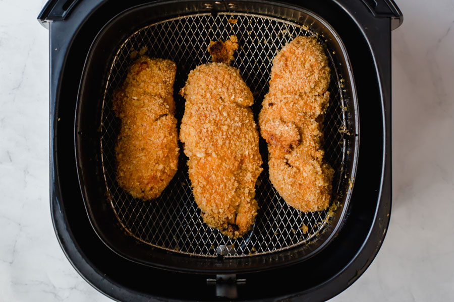Air Fryer Keto Chicken Tenders Recipe - 4.3 Net Carbs - Ketofocus