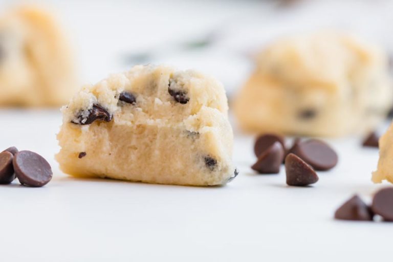 The BEST Keto Chocolate Chip Cookie Dough Fat Bombs Ketofocus