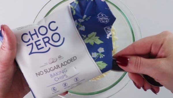 bag of keto chocolate chips