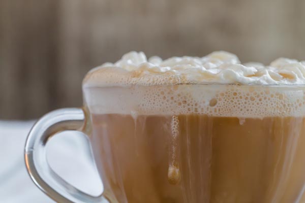cup of creamy keto coffee