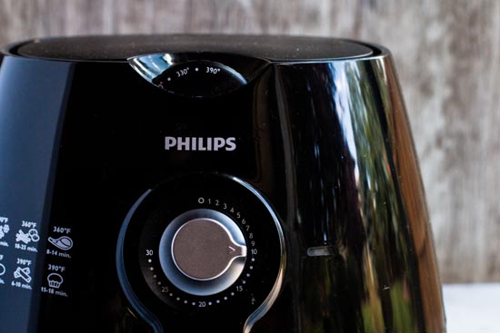 air fryer on counter