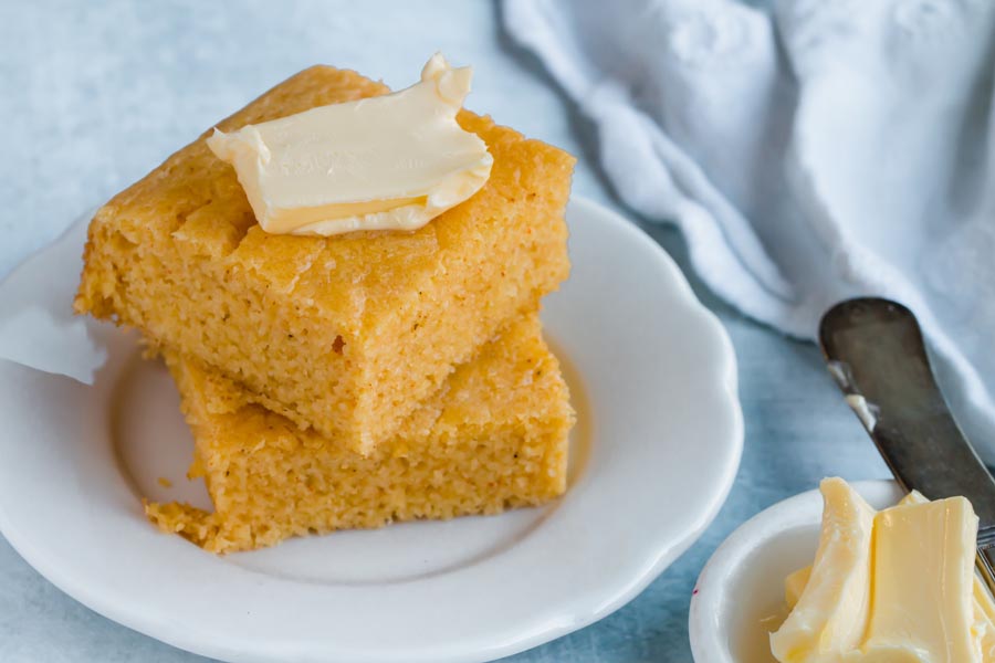 Easy Keto Cornbread Recipe (only 5 ingredients)