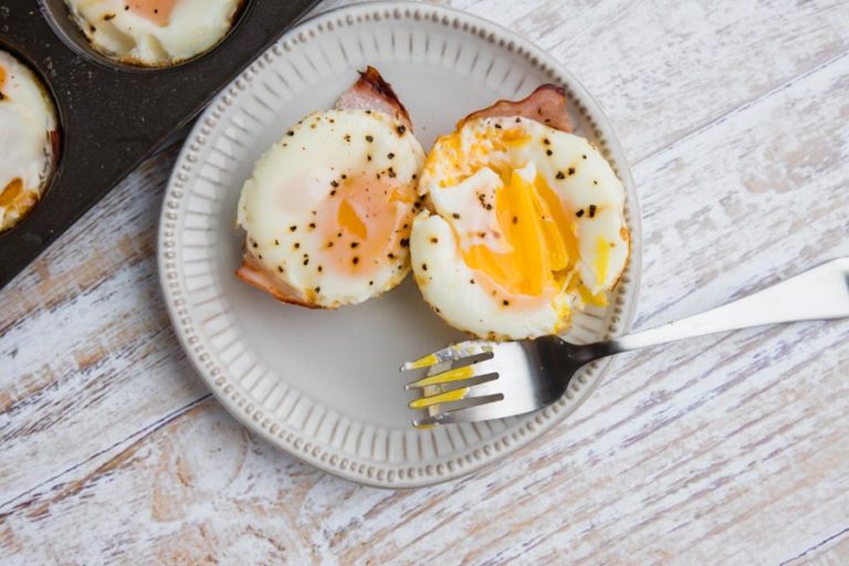 Keto Egg Cups with Ham Ketofocus