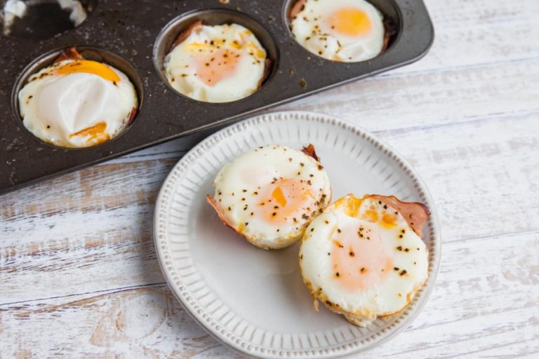 Keto Egg Cups with Ham Ketofocus