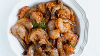 marinade shrimp for 30 minutes