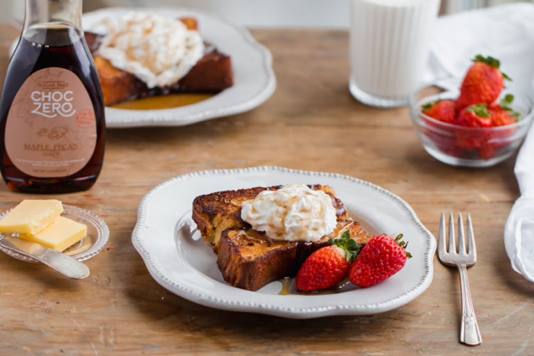 Keto French Toast Recipe 2.8 Net Carbs Ketofocus