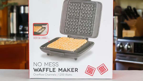 Dash No Mess Waffle Maker