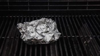 foil packet on the grill