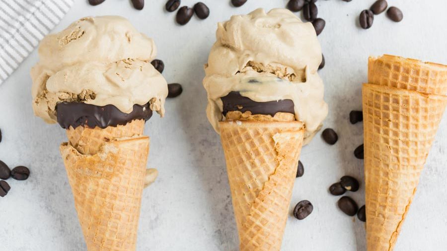 Keto Mocha Coffee Ice Cream Recipe - Ketofocus