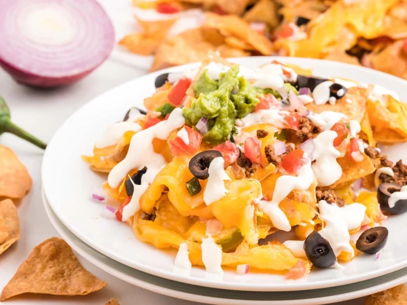 Keto Nachos (Air Fryer & Oven Instructions)