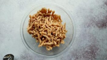 pasta noodles in a bowl