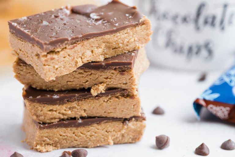 Keto Chocolate Peanut Butter Bars Recipe Ketofocus