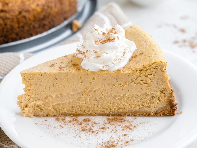 Keto Pumpkin Cheesecake